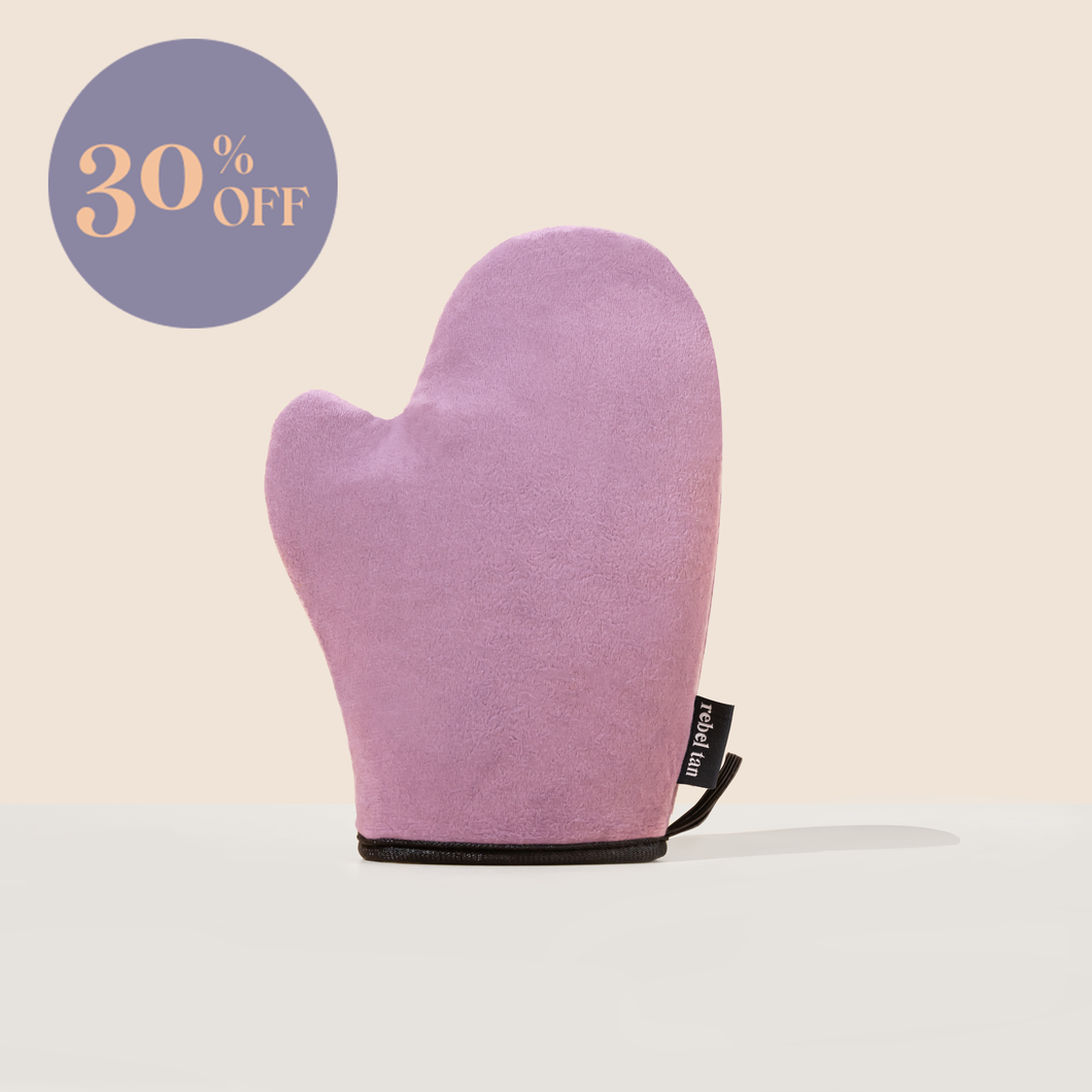Deluxe Velvet Tanning Mitt