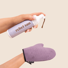 Load image into Gallery viewer, Deluxe Velvet Tanning Mitt
